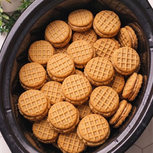 3-Ingredient Slow Cooker Summer Peanut Butter Cookie Dessert