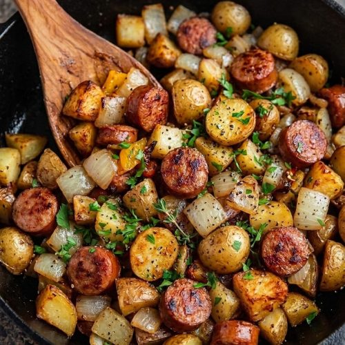 Smoked Sausage and Potato Skillet