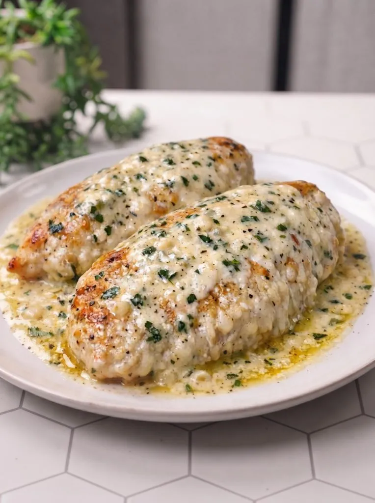 4-Ingredient Creamy Herb Butter Chicken
