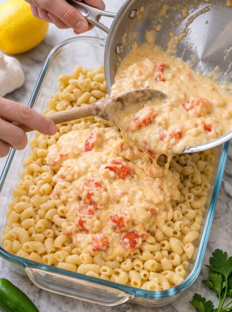 Oven-Baked Lobster Mac and Cheese