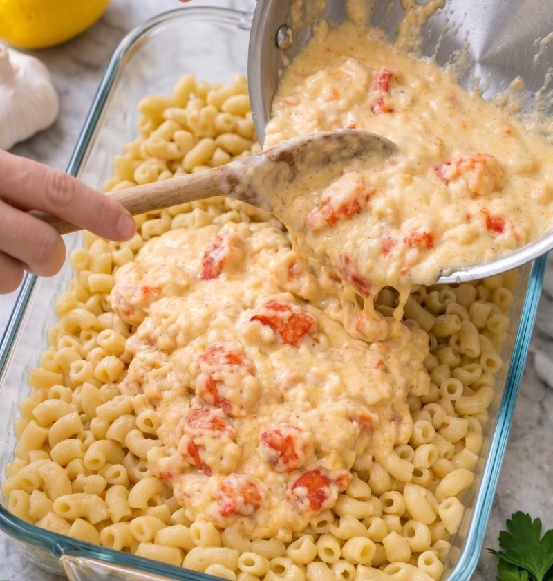 Oven-Baked Lobster Mac and Cheese
