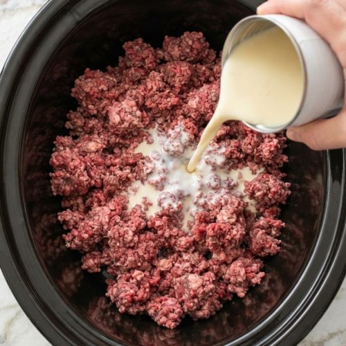 Ground Beef Stroganoff Casserole