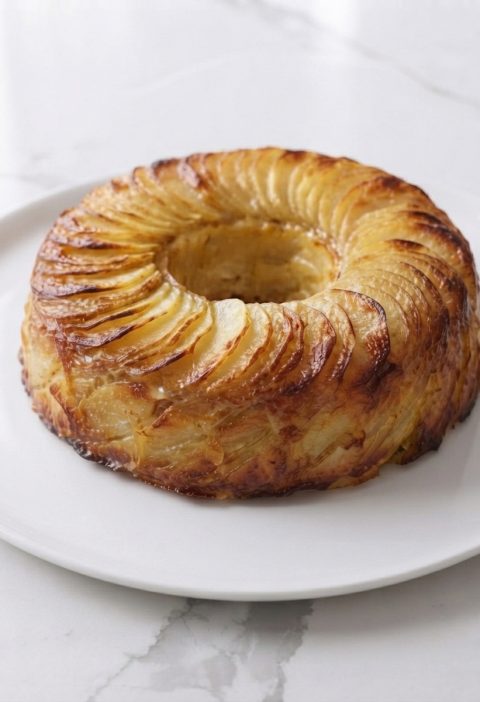Oven-Baked 3-Ingredient Potato Ring Mold