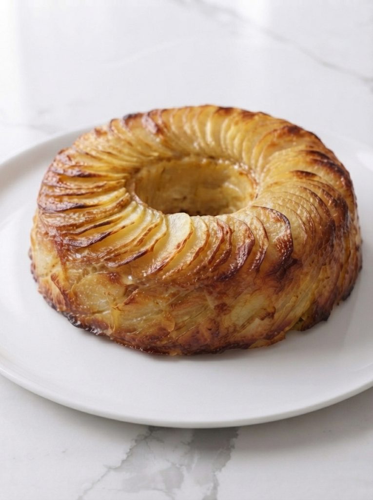 Oven-Baked 3-Ingredient Potato Ring Mold