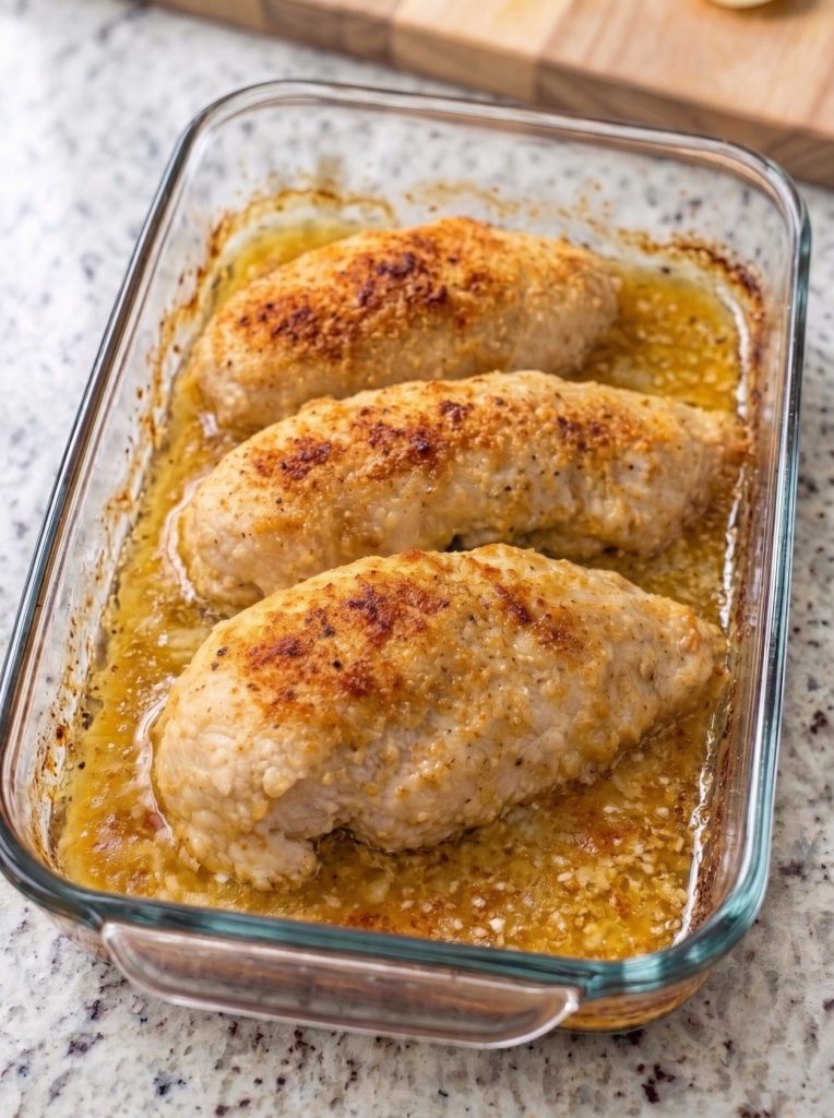Oven Baked 4-Ingredient Chicken Rothschild