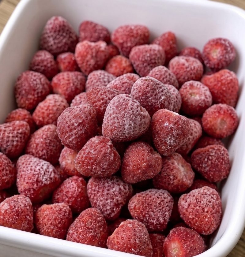 5-Ingredient Baked Strawberry Dump Dessert