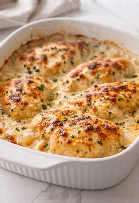 Oven-Baked 3-Ingredient Chicken Continental Royale