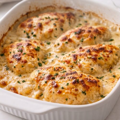 Oven-Baked 3-Ingredient Chicken Continental Royale