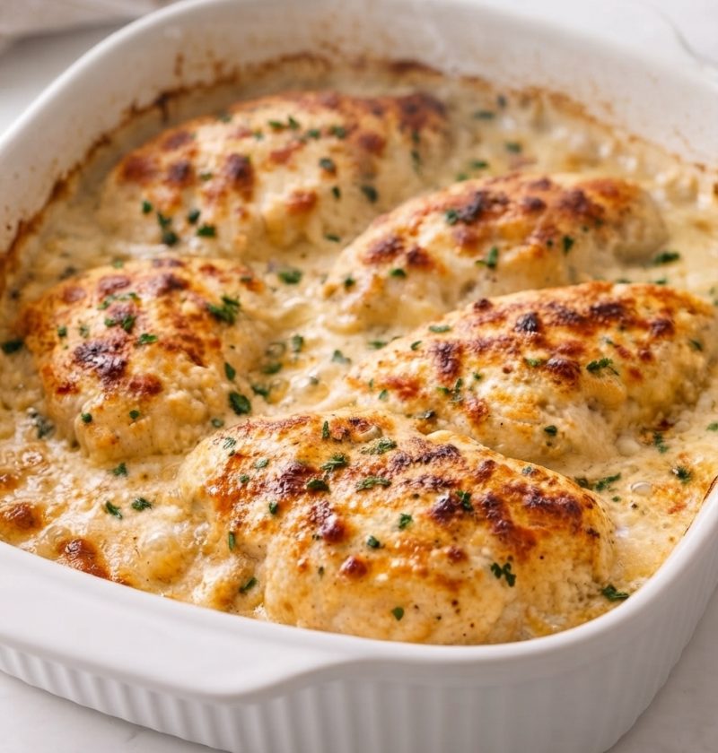 Oven-Baked 3-Ingredient Chicken Continental Royale