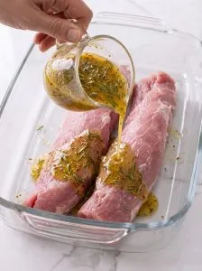 Slow Cooker Honey BBQ Pork Tenderloin