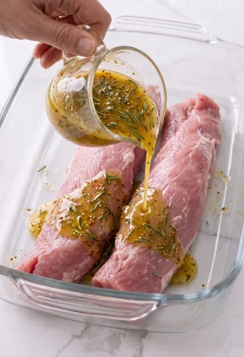 Simple Maple Mustard Oven-Baked Pork Tenderloin