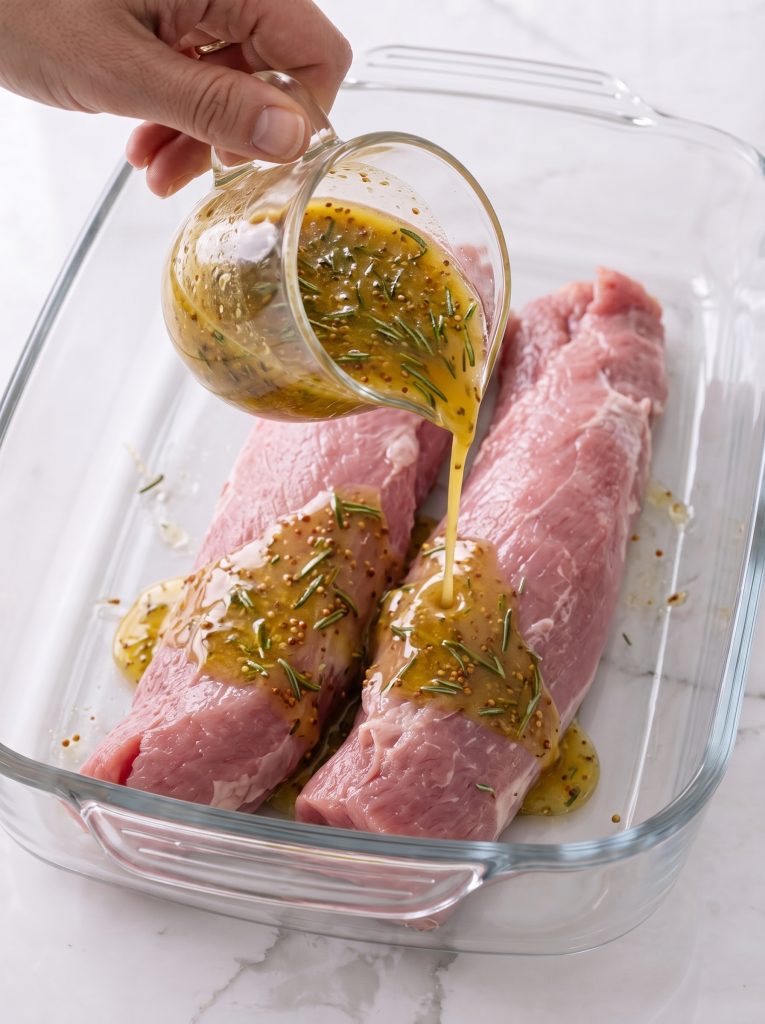 Simple Maple Mustard Oven-Baked Pork Tenderloin