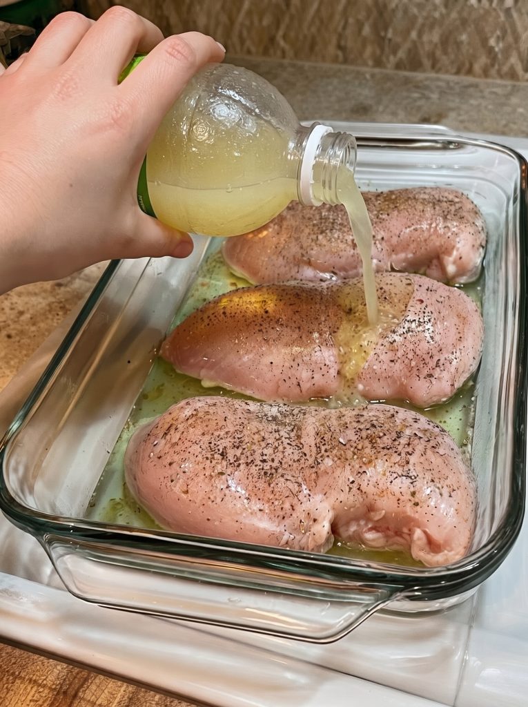 Amish-Style 4-Ingredient Lemon Baked Chicken