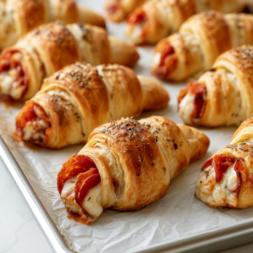 3-Ingredient Crescent Pizza Rolls