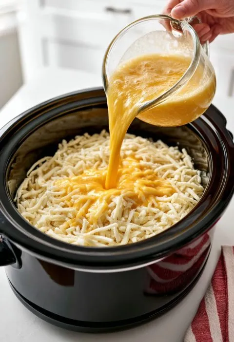 Slow Cooker Amish Breakfast Casserole