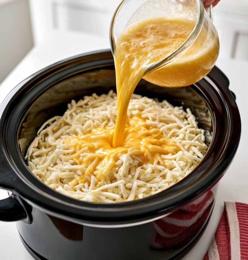 Slow Cooker Amish Breakfast Casserole