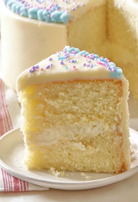 Copycat Costco Vanilla Cake
