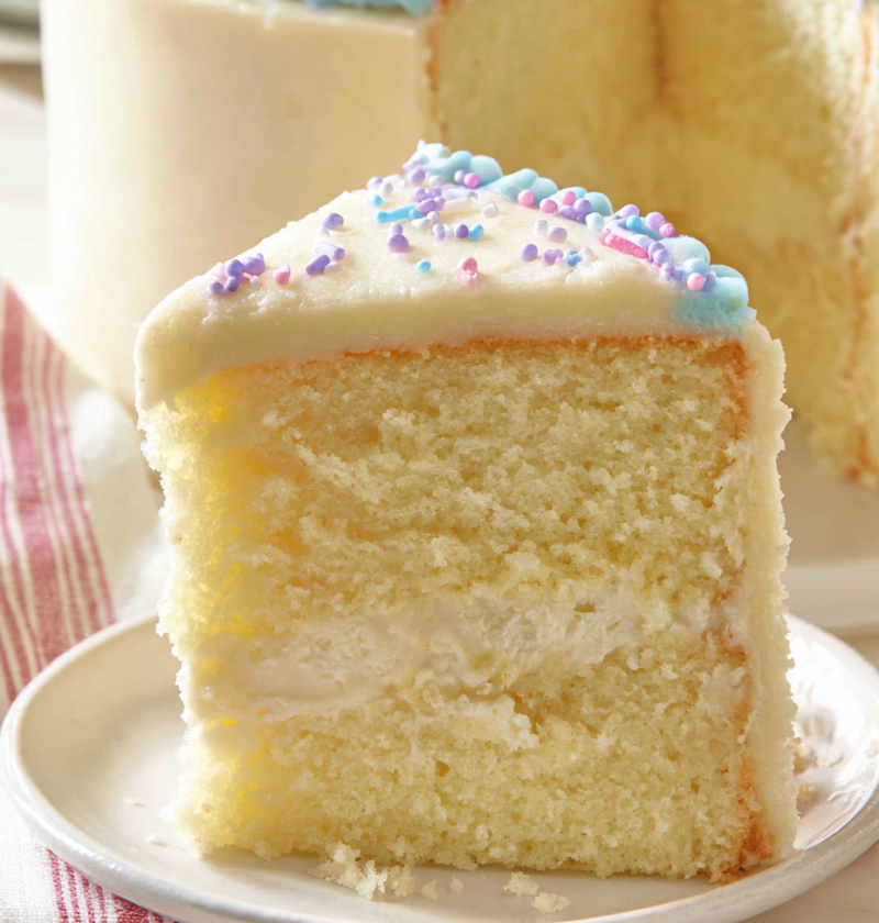 Copycat Costco Vanilla Cake