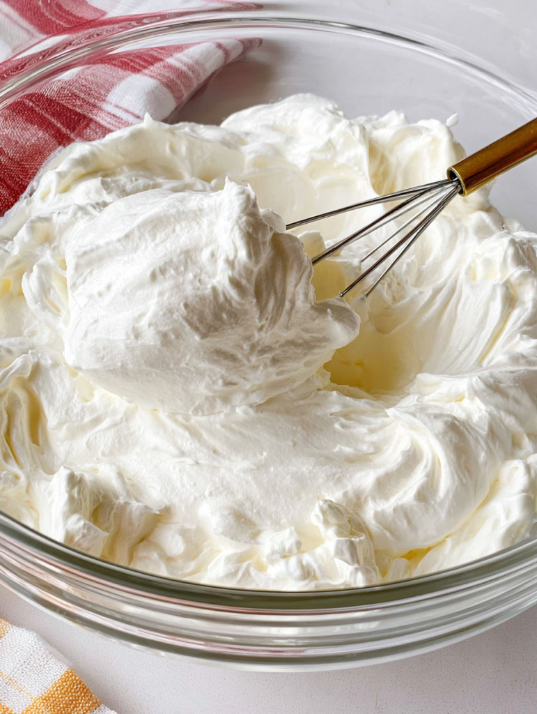White Chocolate Whipped Cream
