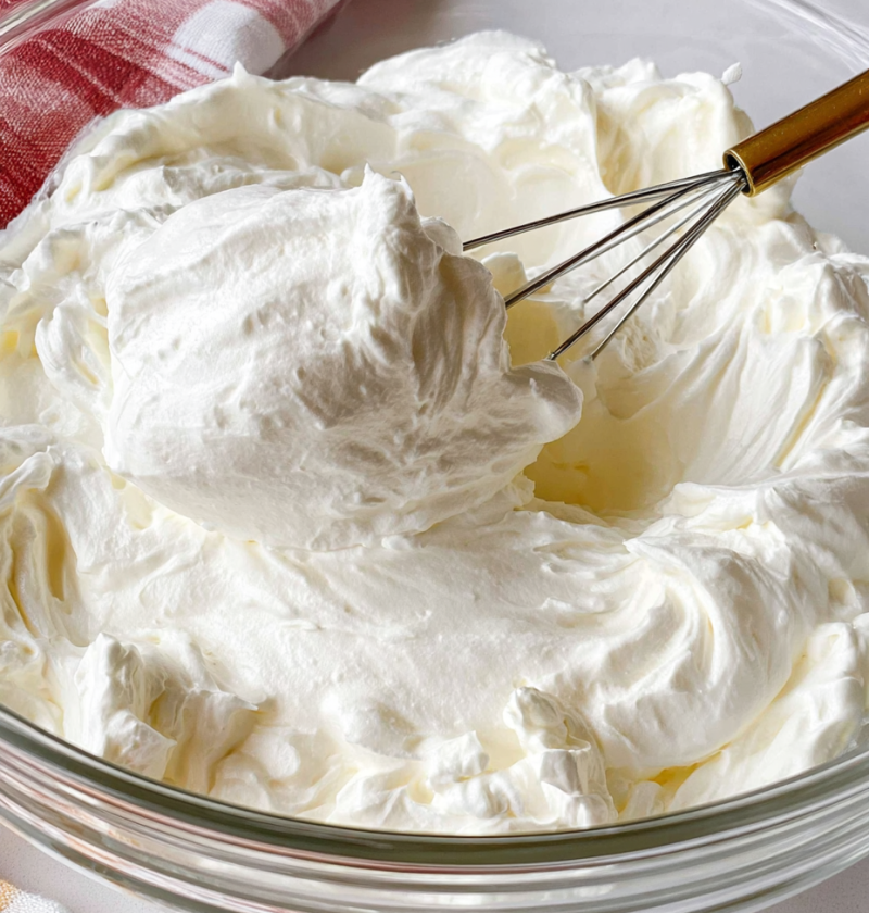 White Chocolate Whipped Cream