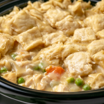 Slow Cooker Amish Ground Beef Gravy Noodles