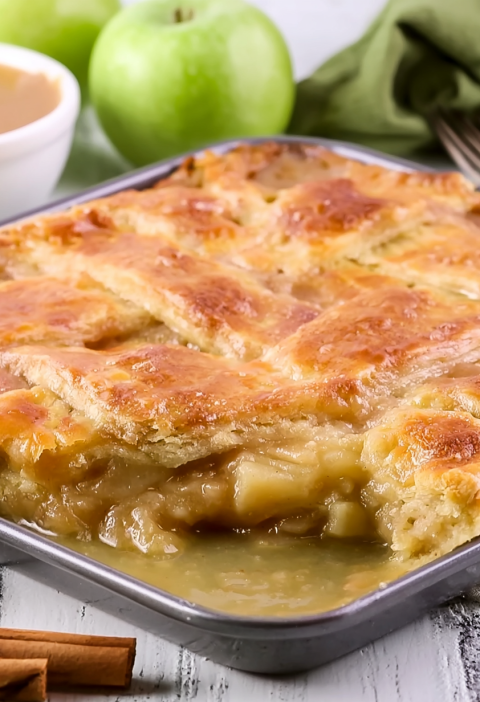 Flat Apple Pie
