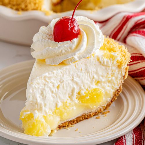 No Bake Pineapple Pie