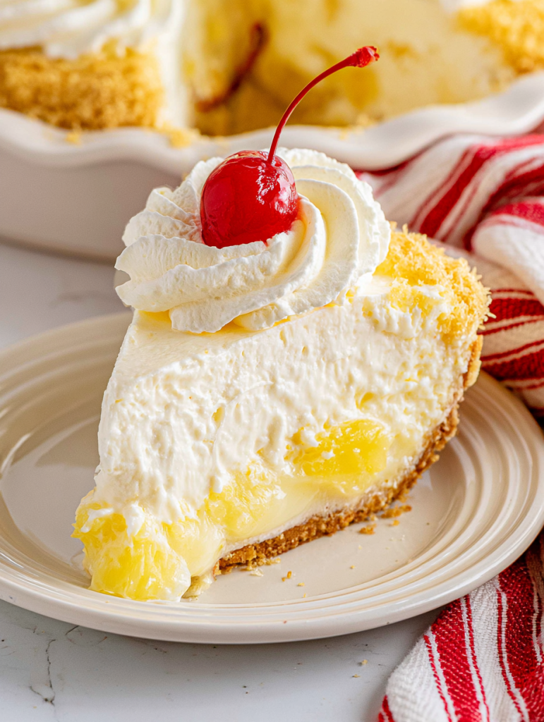 No Bake Pineapple Pie