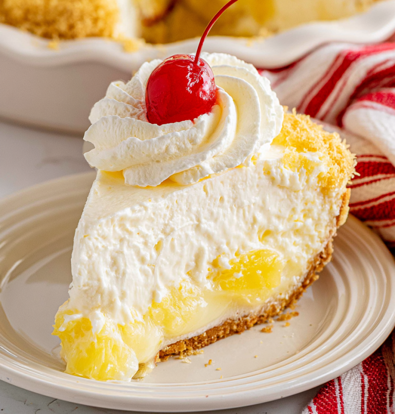No Bake Pineapple Pie