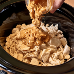 Slow Cooker Loaded Potato Bake