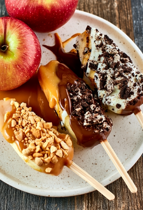Caramel Apple Slices Bar