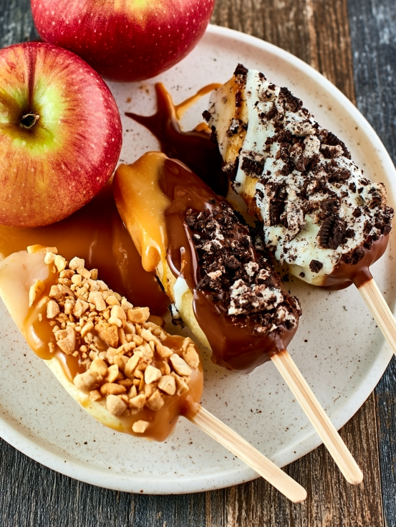 Caramel Apple Slices Bar