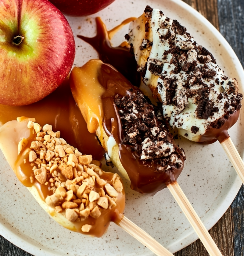 Caramel Apple Slices Bar