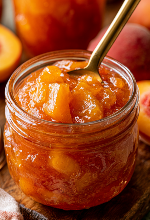 Easy Peach Jam