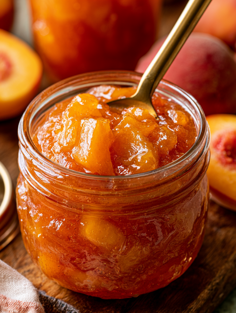 Easy Peach Jam