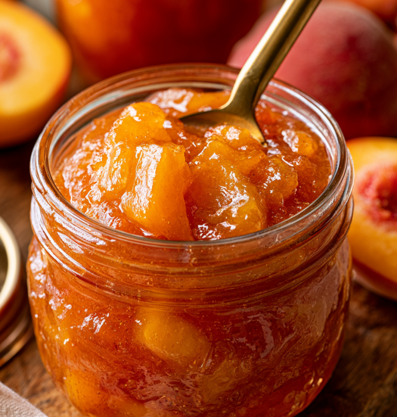 Easy Peach Jam