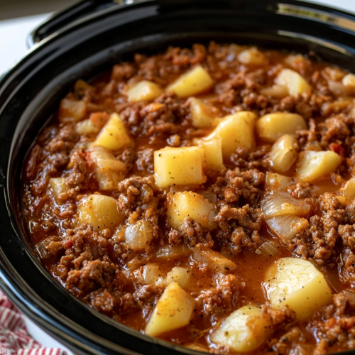Slow Cooker 4-Ingredient Mulligan Stew