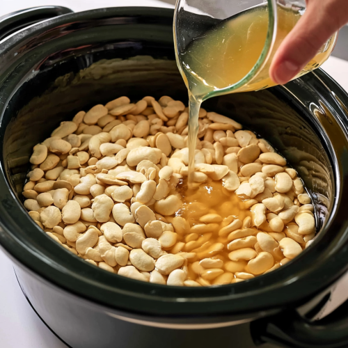 Slow Cooker Amish Lima Beans