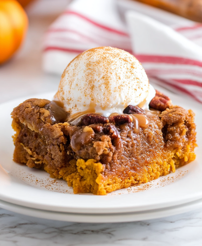 Pumpkin Dump Cake