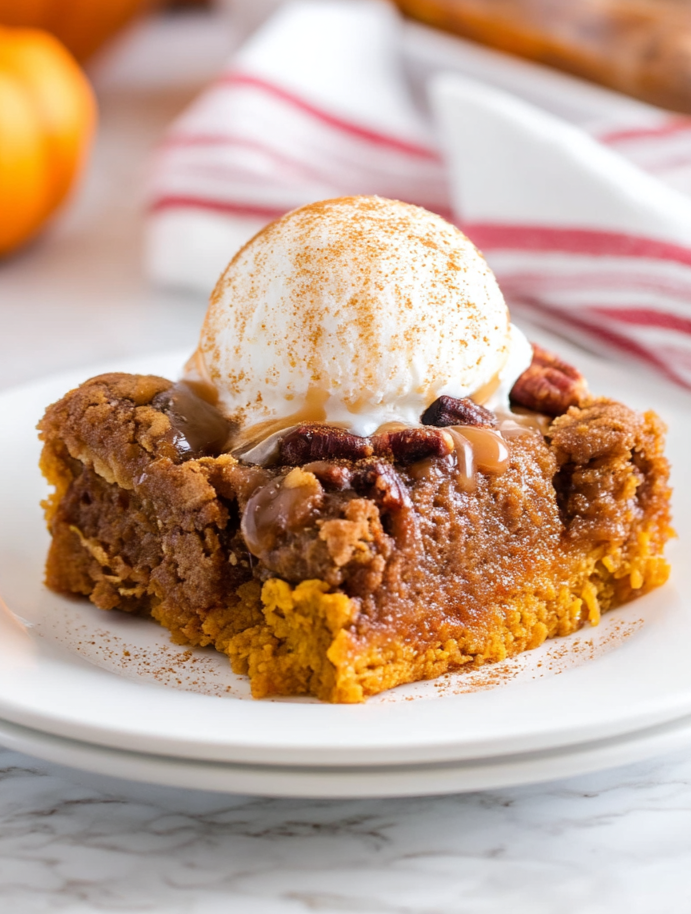 Pumpkin Dump Cake