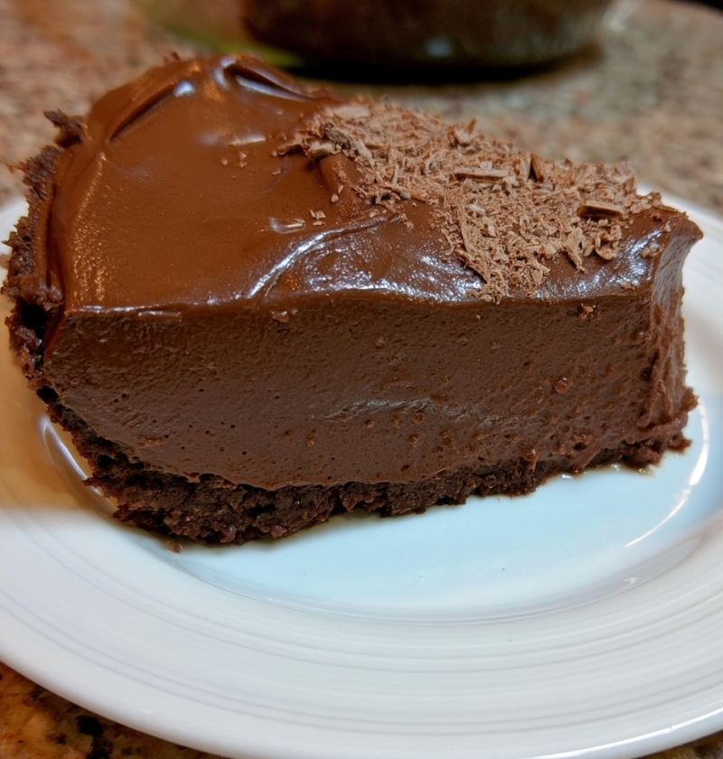 Microwave Chocolate Pie