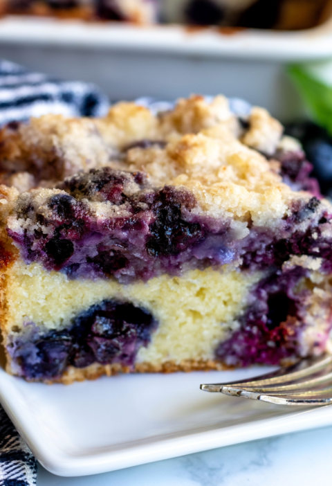 Fruit and Cream Cheese Coffee Cake