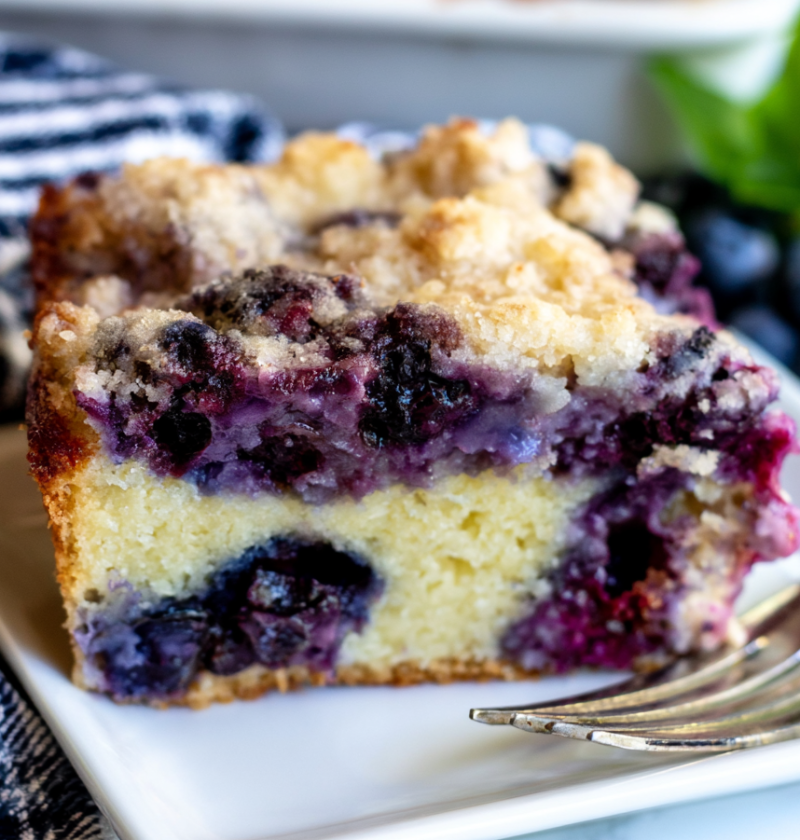 Fruit and Cream Cheese Coffee Cake
