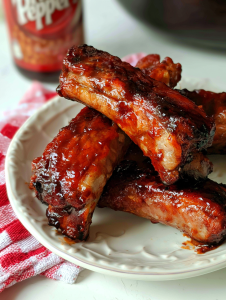 5-Ingredient Slow Cooker Tax Day Ribs