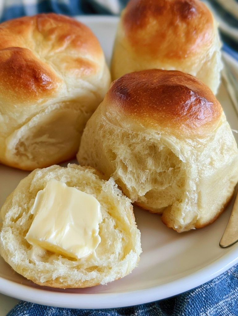 Modernized Old-Fashioned Yeast Rolls