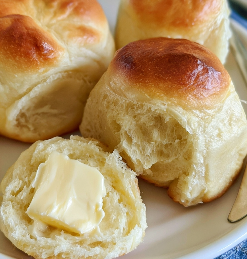 Modernized Old-Fashioned Yeast Rolls