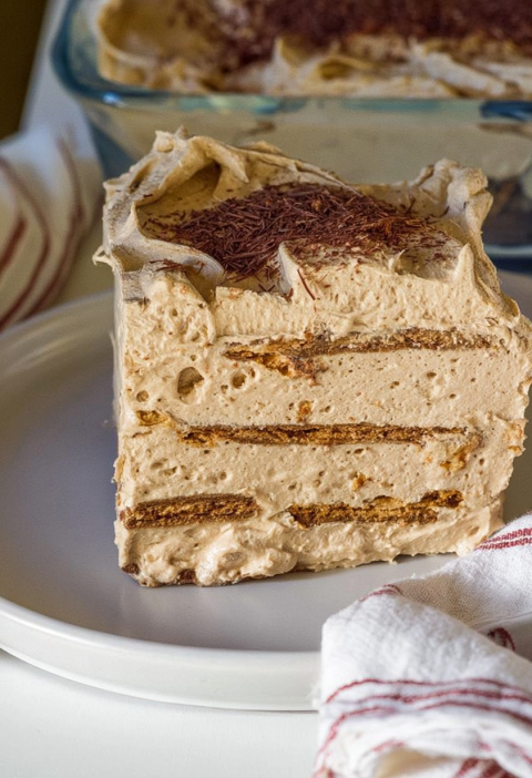 Cool and Creamy Coffee Icebox Cake