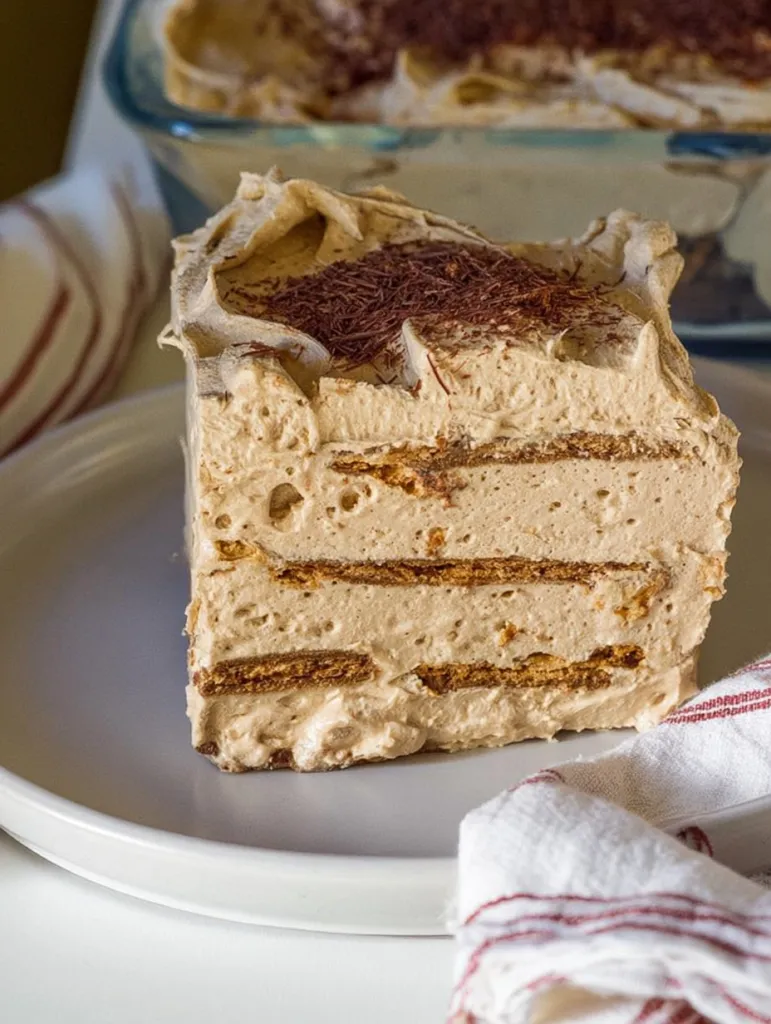 Cool and Creamy Coffee Icebox Cake