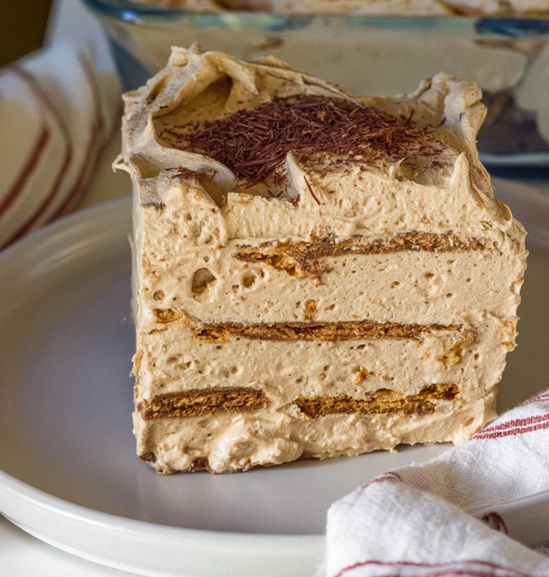 Cool and Creamy Coffee Icebox Cake