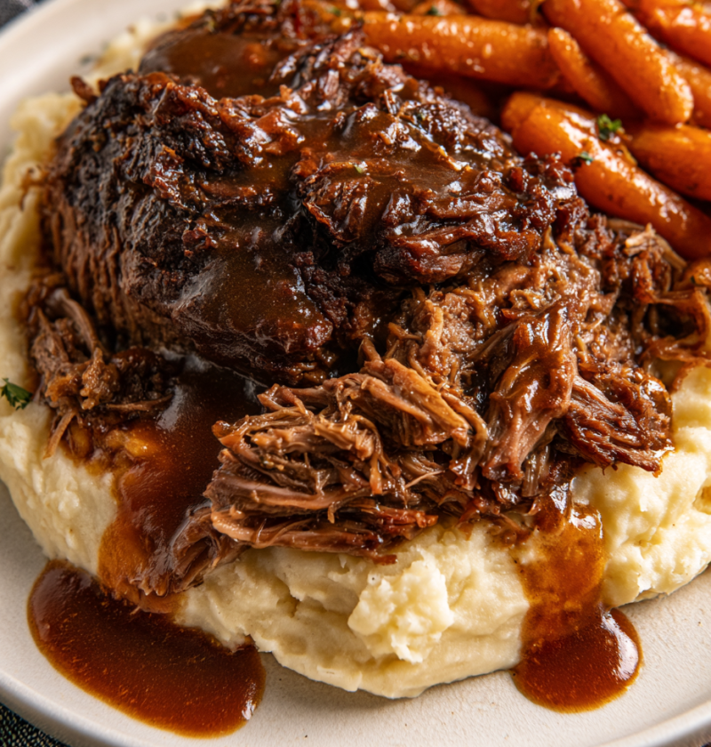 Slow Cooker 3-Ingredient Dark Beer Beef Roast